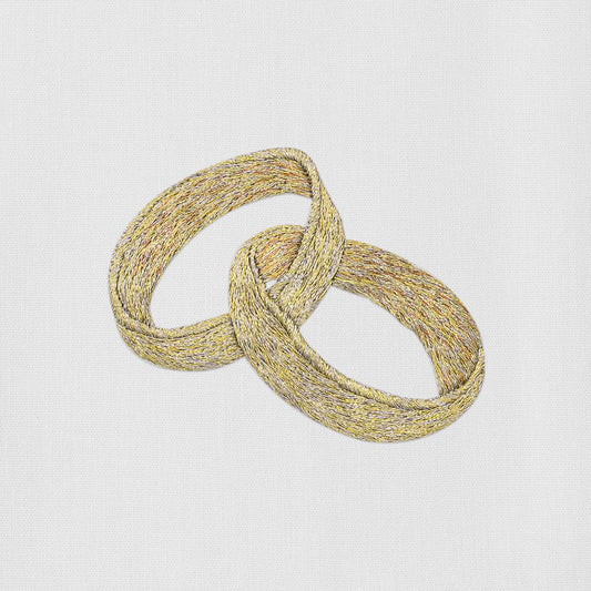 Wedding Bands Hand Towel